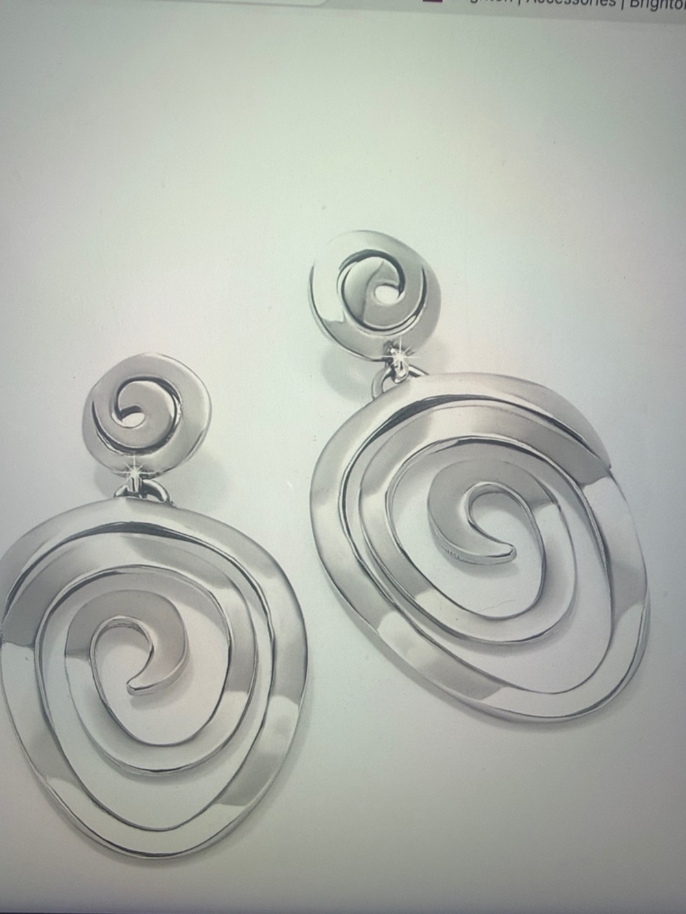 🌺🆕 Brighton Vertigo Vibe Statement Post Drop Earrings NWT